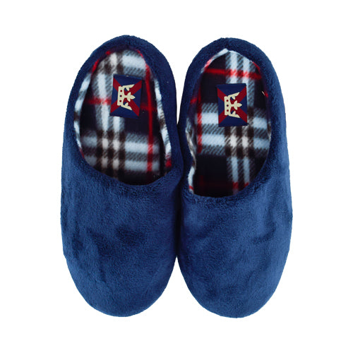 Men's Basic Navy Blue Mule Slippers Assorted Sizes Slippers FabFinds 6-7  