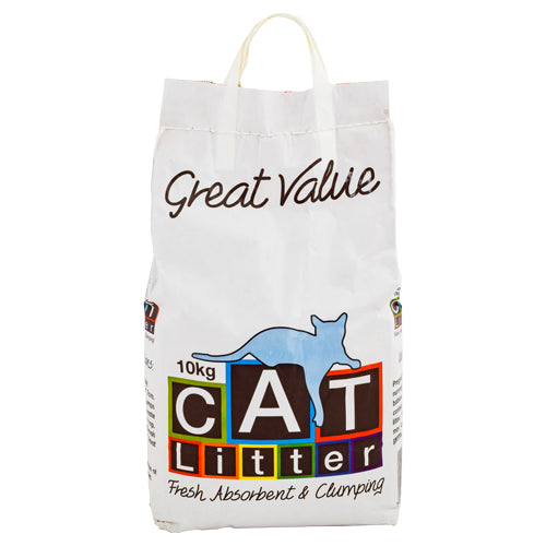 Fresh Absorbent & Clumping Cat Litter 10kg Cat Litter FabFinds   