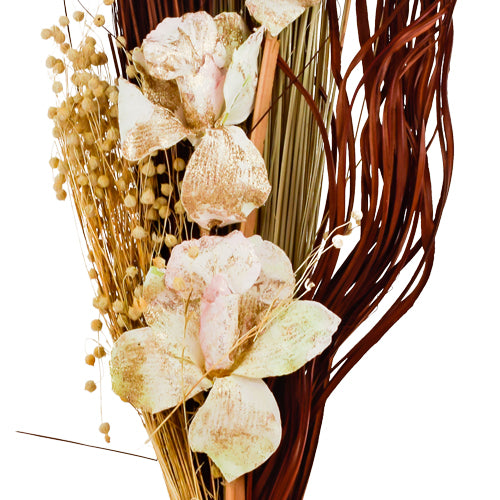 Natural Dried Flower Bouquet Arrangement Home Decoration FabFinds   