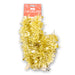 Christmas Star Garland Tinsel 2m Assorted Colours Christmas Baubles, Ornaments & Tinsel FabFinds Gold  