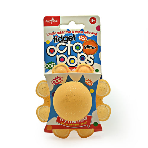 Fidget Octo Pops Glitter Reversible Octopus Assorted Colours — FabFinds