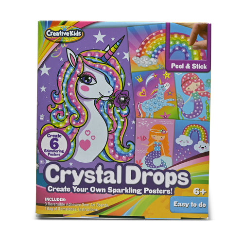 Creative Kids Crystal Drops Poster Kit Arts & Crafts Creative Kids   