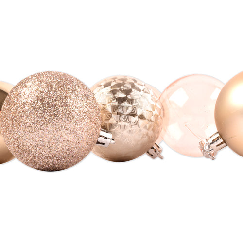 The Bauble Co. 12 Luxury Baubles 12 Pack Assorted Colours Christmas Baubles, Ornaments & Tinsel FabFinds   