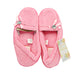 Womens's Pink Diamonte Bow Slippers Assorted Colours Sizes Slippers Love to Laze Pink 3/4  