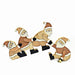 Christmas Santa Edge Hanger Decoration Christmas Decoration The Satchville Gift Company   