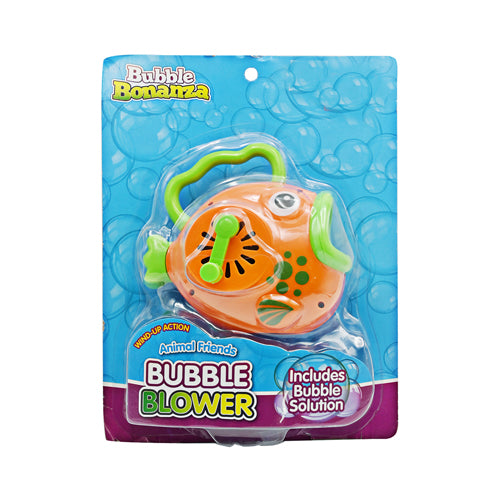 Bubble Bonanza Animal Friends Bubble Blower Toys FabFinds Orange  