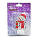 Mini LED Light Up Christmas Figures Assorted Styles Christmas Decoration Ambiente lighting Snowman  
