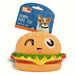 Squeaky Tasty Treats Dog Toys Assorted Designs Dog Toys Pet Touch Cheeky Hamburger  