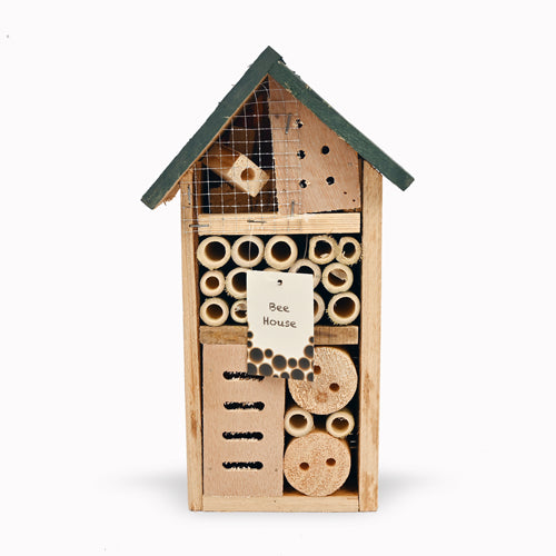 Wooden Bee & Insect House Garden Box 26cm x 15cm Insect Houses PS Imports   