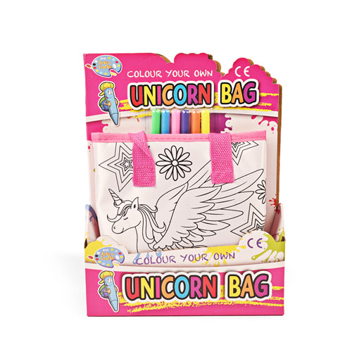 Colour Your Own Unicorn Bag Arts & Crafts A To Z   