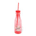 Picnic Bottle & Straw Assorted Colours Water Bottle FabFinds Red  