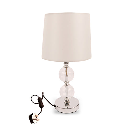 Home Collection White Clara Table Lamp Home Lighting Home Collection   