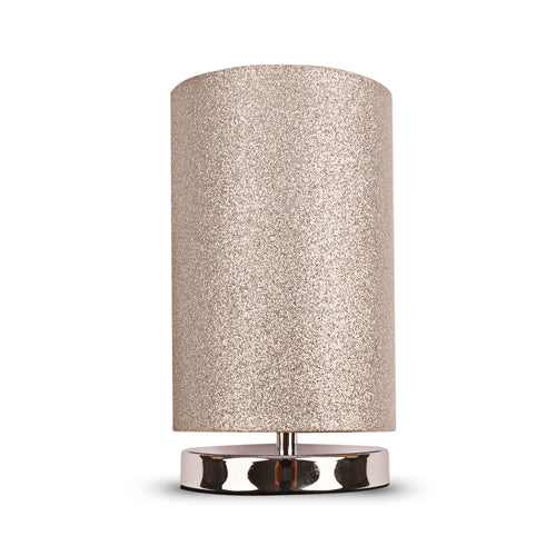 Home Collection Glitter Cylinder Table Lamp FabFinds