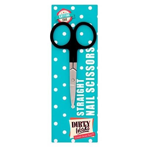 Dirty Works Straight Nail Scissors Single Pack Nail Care dirty works   