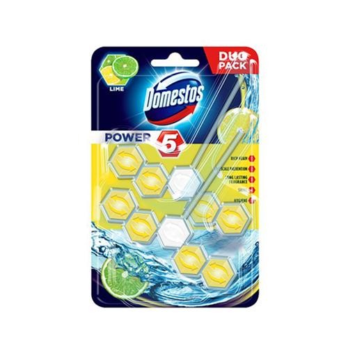 Domestos Power 5 Rim Blocks Lime 2x55g — FabFinds