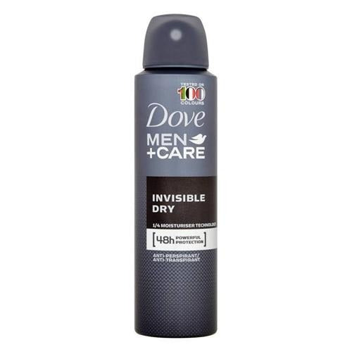 Dove Men+Care Invisible Dry Antiperspirant Spray 250ml Deodorant & Antiperspirants dove   