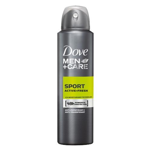 Dove Men+Care Sport Active Fresh Antiperspirant Spray 150ml Deodorant & Antiperspirants dove   