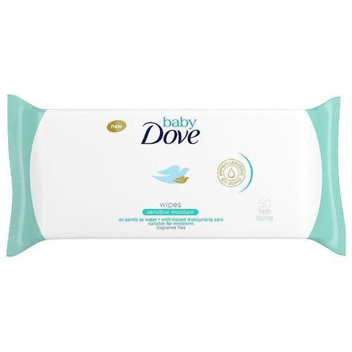 Dove Baby Sensitive Moisture Baby 50 Wipes (Pack of 3) Face Wipes dove   