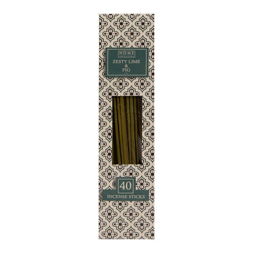 Home Infusions Zesty Lime & Fig Incense Sticks 40 Pk Incense home infusions   