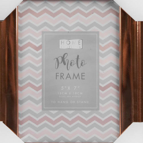 Home Collection Rose Gold Photo Frame Picture Frames home collection   