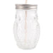 Woolf & Baker Owl Mason Jar With Straw Assorted Colours Kitchen Accessories woolf & baker   