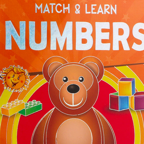 Match & Learn Numbers 2-Piece Puzzle Set Games & Puzzles popcorn games & puzzles   