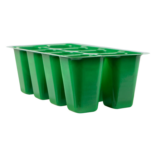 Gardening Propagation Tray 8 Cell Inserts Green Plant Pots & Planters for the love of gardening   