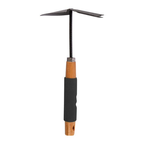 For The Love Of Gardening Wooden Hand Cultivator Garden Tools for the love of gardening Black  