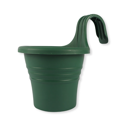 For The Love Of Gardening Round Over Fence Planter Assorted Colours Plant Pots & Planters for the love of gardening Green  