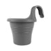 For The Love Of Gardening Round Over Fence Planter Assorted Colours Plant Pots & Planters for the love of gardening Grey  