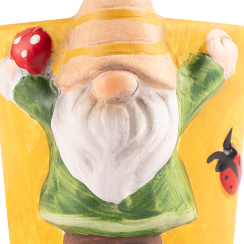 Mini Garden Gnome Pot 7cm Garden Decor FabFinds   