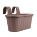 Garden Essentials Over Fence Plastic Basket 38cm Assorted Colours Plant Pots & Planters Garden Essentials Stone  