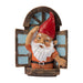 Garden Gnome Door & Window Ornament Assorted Colours Garden Decor FabFinds Window Gnome  