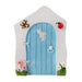 Garden Fairy Door Assorted Designs 16cm Garden Ornaments FabFinds Blue  