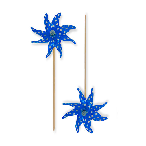 For The Love Of Gardening Large Windmills 2 Pk Garden Decor for the love of gardening Blue  