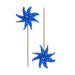 For The Love Of Gardening Large Windmills 2 Pk Garden Decor for the love of gardening Blue  