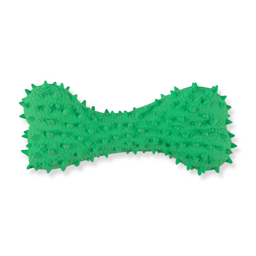 Pet Touch Spikey Squeaky Bone Doggy Play Toy Dog Toy Pet Touch   