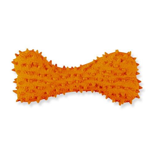 Pet Touch Spikey Squeaky Bone Doggy Play Toy Dog Toy Pet Touch   