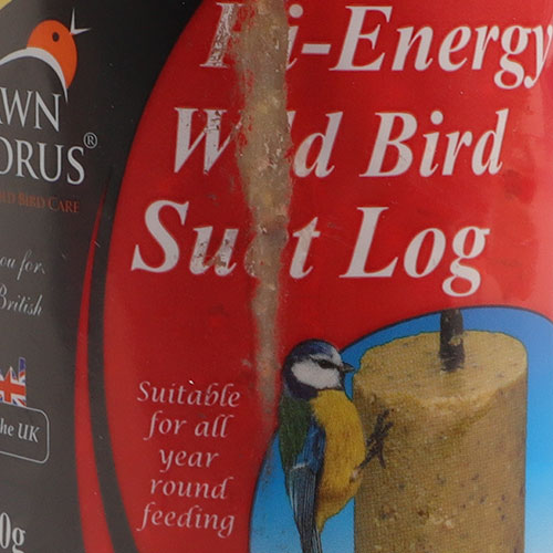 Dawn Chorus Wild Bird Suet Log 420g Bird Food & Seeds Dawn Chorus   