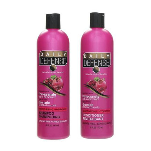 Daily Defense Pomegranate Shampoo & Conditioner Set Shampoo & Conditioner daily defense   