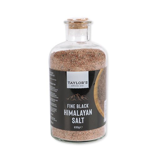 Taylor's Spice Co. Fine Black Himalayan Salt 630g Salt Taylor's   