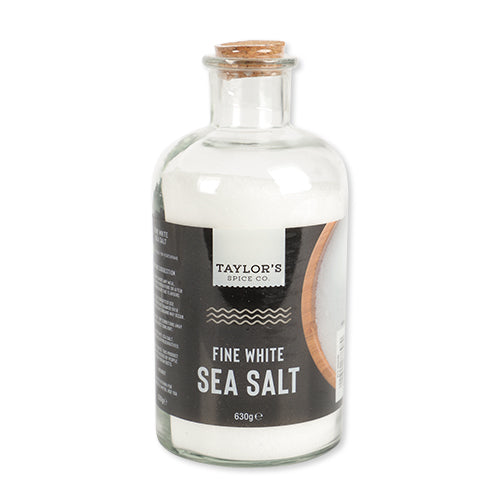 Taylor's Spice Co Fine White Sea Salt 630g Salt Taylor's   