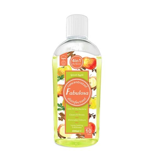 Fabulosa Spiced Apple 4 in 1 Disinfectant 220ml Fabulosa Disinfectant Fabulosa   