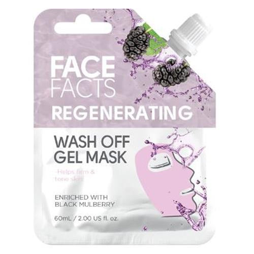 Face Facts Regenerating Wash Off Gel Face Mask 60ml Face Masks face facts   