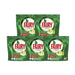 Fairy Original All In One Lemon Dishwasher Capsules 22's Dishwasher Tablets & Rinse Aids Fairy 5 units  