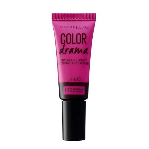 Maybelline Color Drama Lip Paint Assorted Shades 6.4ml Lip Gloss maybelline Fight Me Fuchsia  
