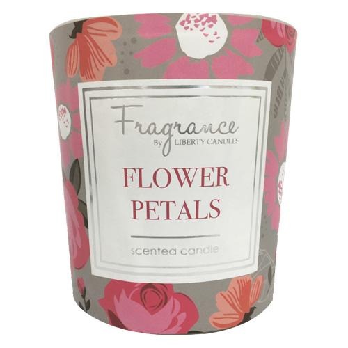 Fragrance Small Scented Jar Candle 10oz Candles Fragrance Flower Petals  