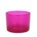 Bodega Glass Tealight Holders Assorted Colours Tealight Holder FabFinds Pink  