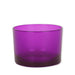 Bodega Glass Tealight Holders Assorted Colours Tealight Holder FabFinds Purple  