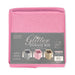 Home Collection Glitter Storage Box With Lid Pink Storage Boxes FabFinds   